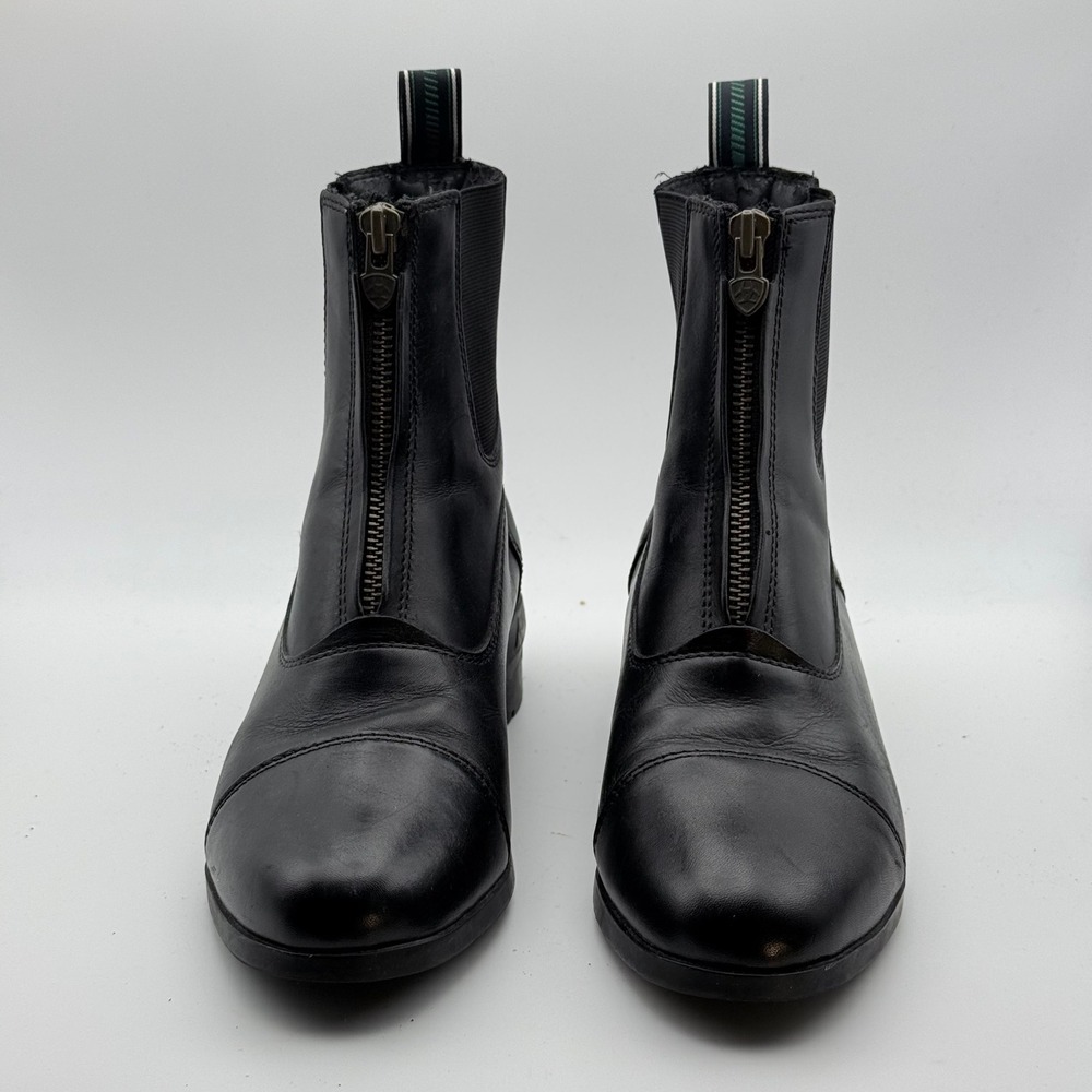 Ariat Heritage IV Zip Paddock Boots Equestrian Womens 8B Black - Picture 12 of 12